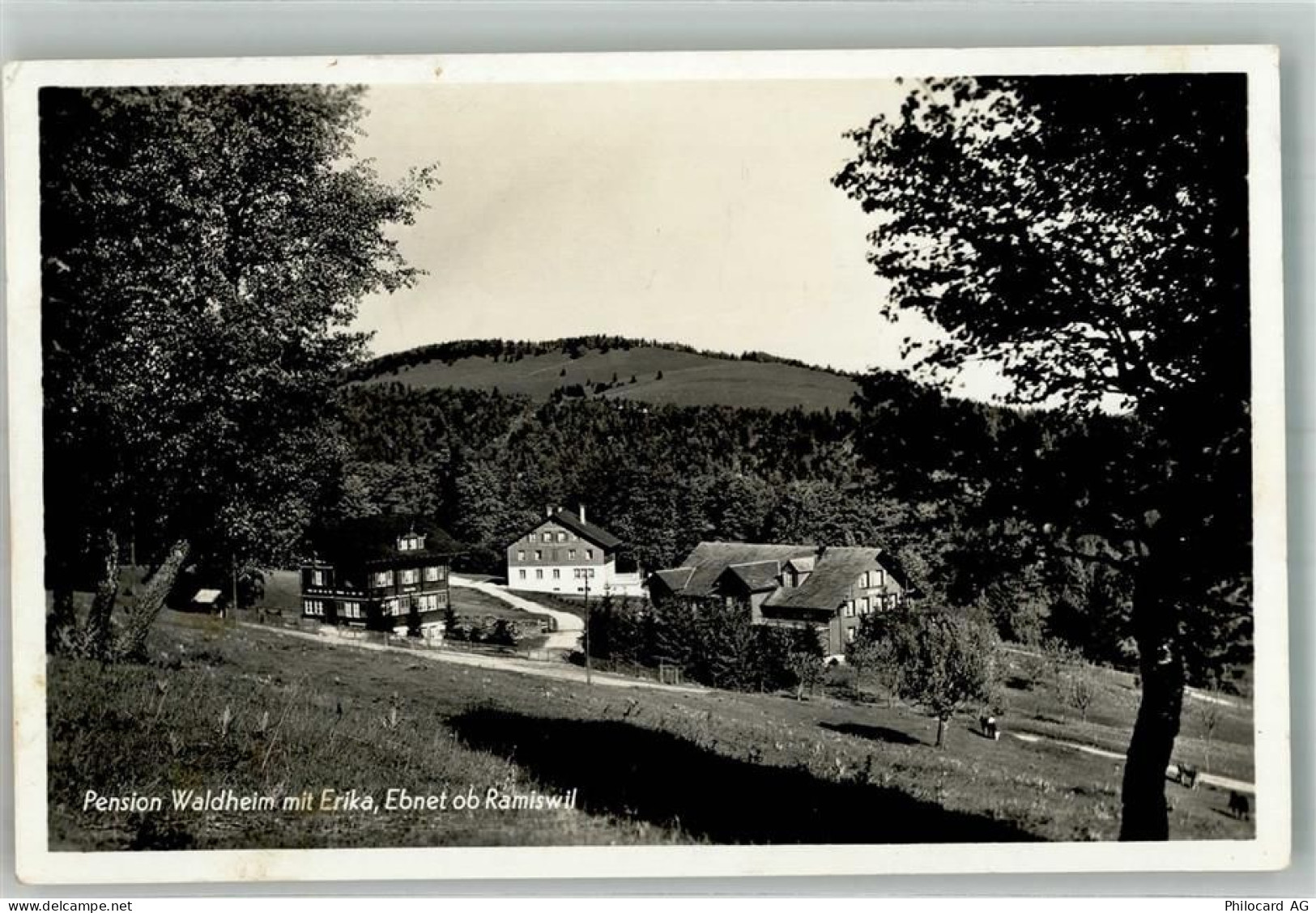 4719 Ramiswil 1939 Foto AK Ebnet Pension Waldheim - 10748729
