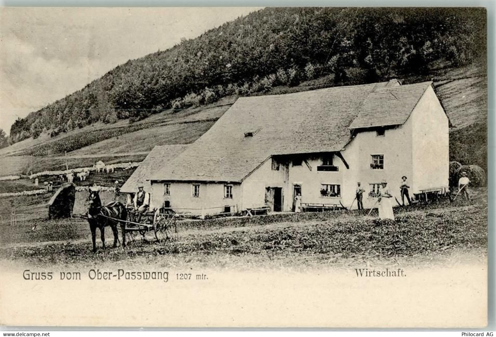 4719 Ramiswil Foto AK Gasthaus Oberpasswang - 13568338