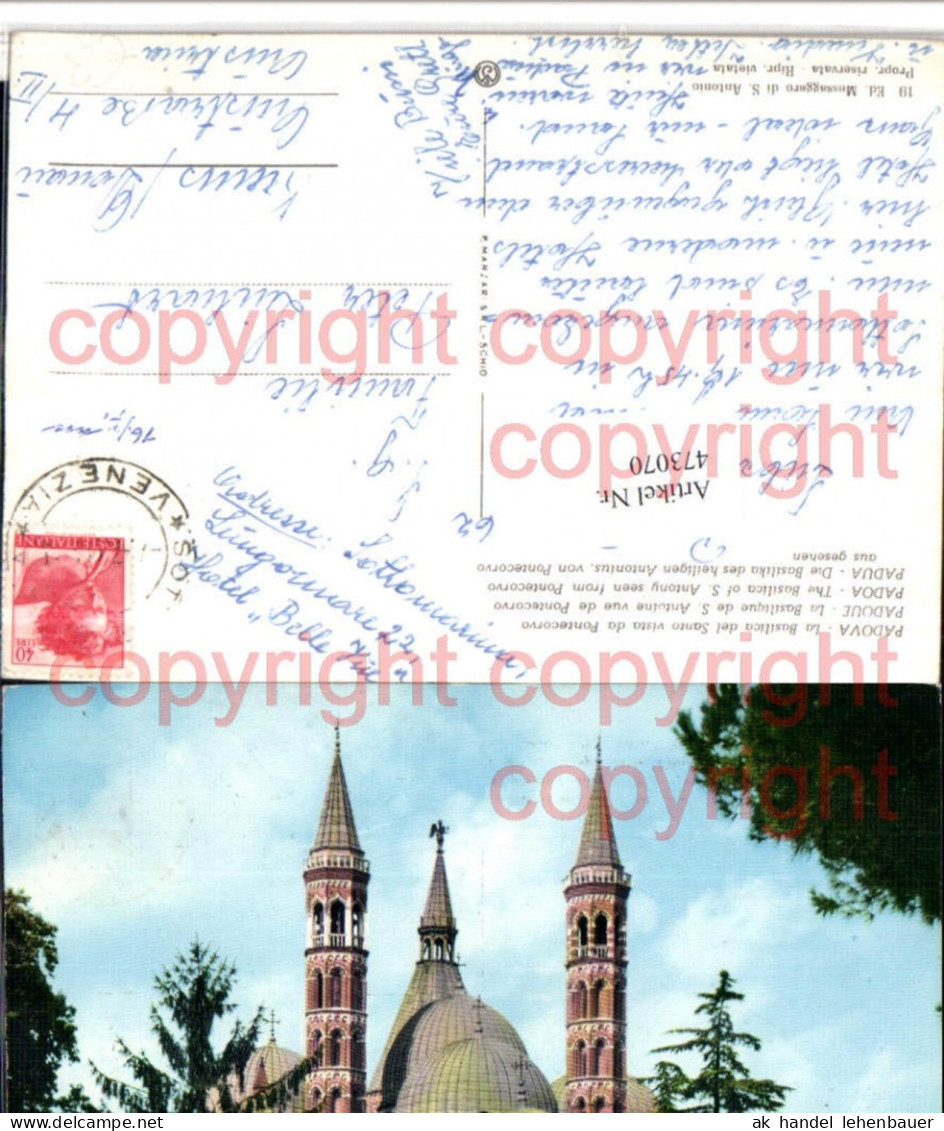 473070,Veneto Padova Padua Basilica del Santo Kirche