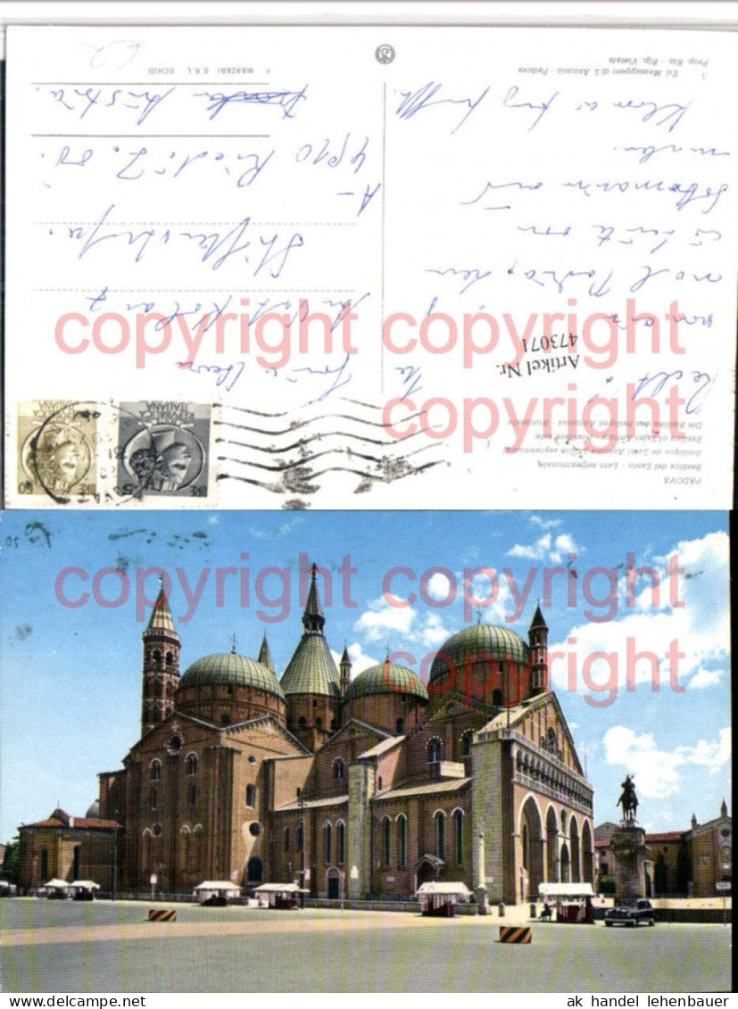 473071,Veneto Padova Padua Basilica del Santo Kirche
