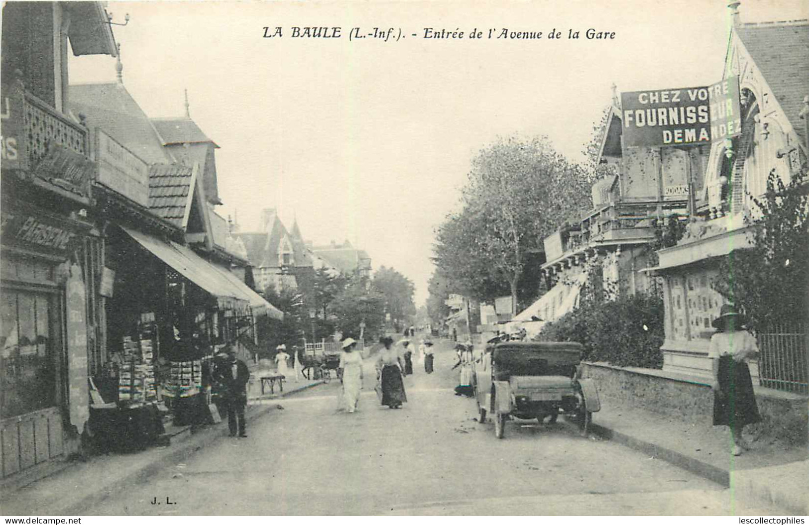 47619 - LA BAULE ESCOUBLAC - ENTREE DE L AVENUE DE LA GARE