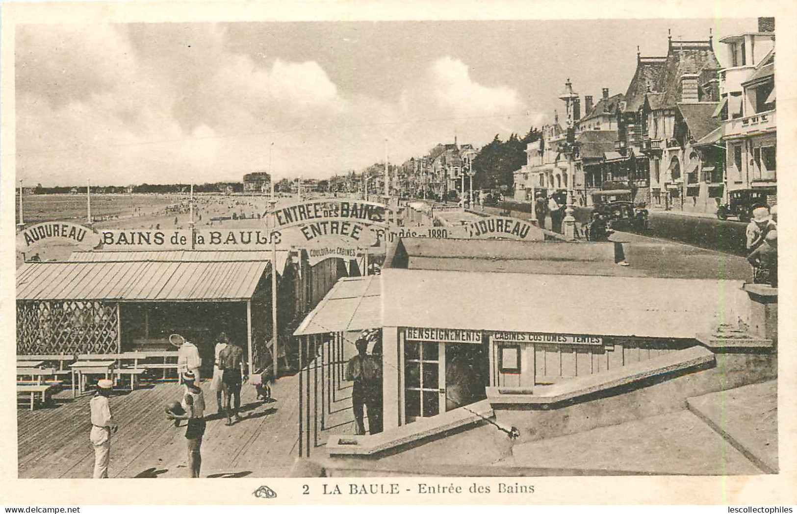 47620 - LA BAULE ESCOUBLAC - ENTREE DES BAINS