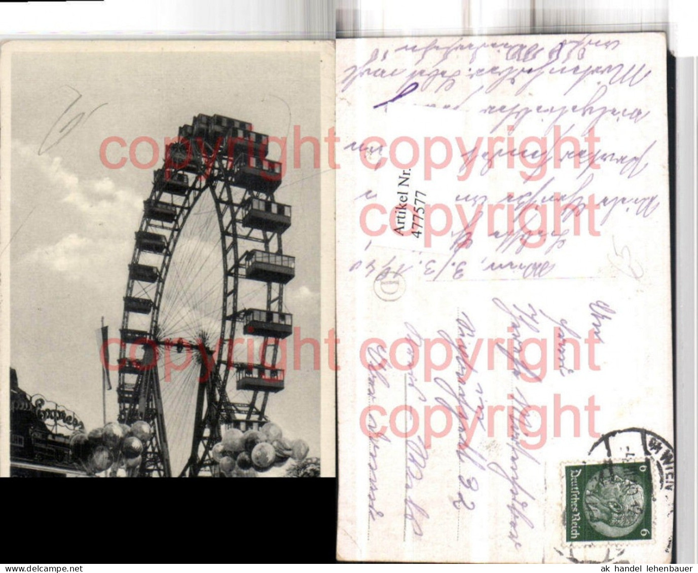 477577,Wien Leopoldstadt Prater Riesenrad