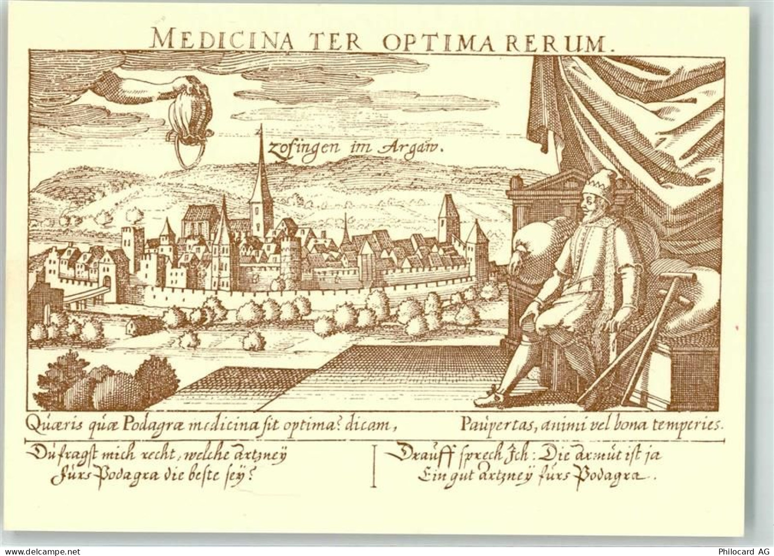 4800 Zofingen - Zofingen aus Daniel Meissners Thesaurus philopoliticus 1... - 10664573