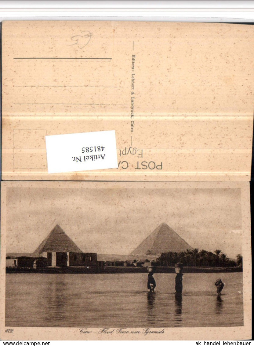 481585,Egypt Cairo Kairo Flood Time near Pyramids Pyramiden