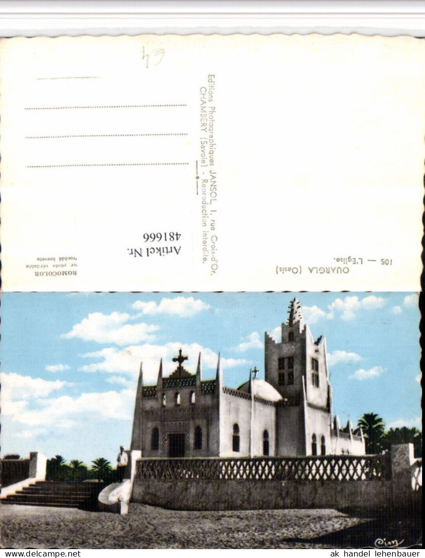481666,Algeria Ouargla Eglise Kirche