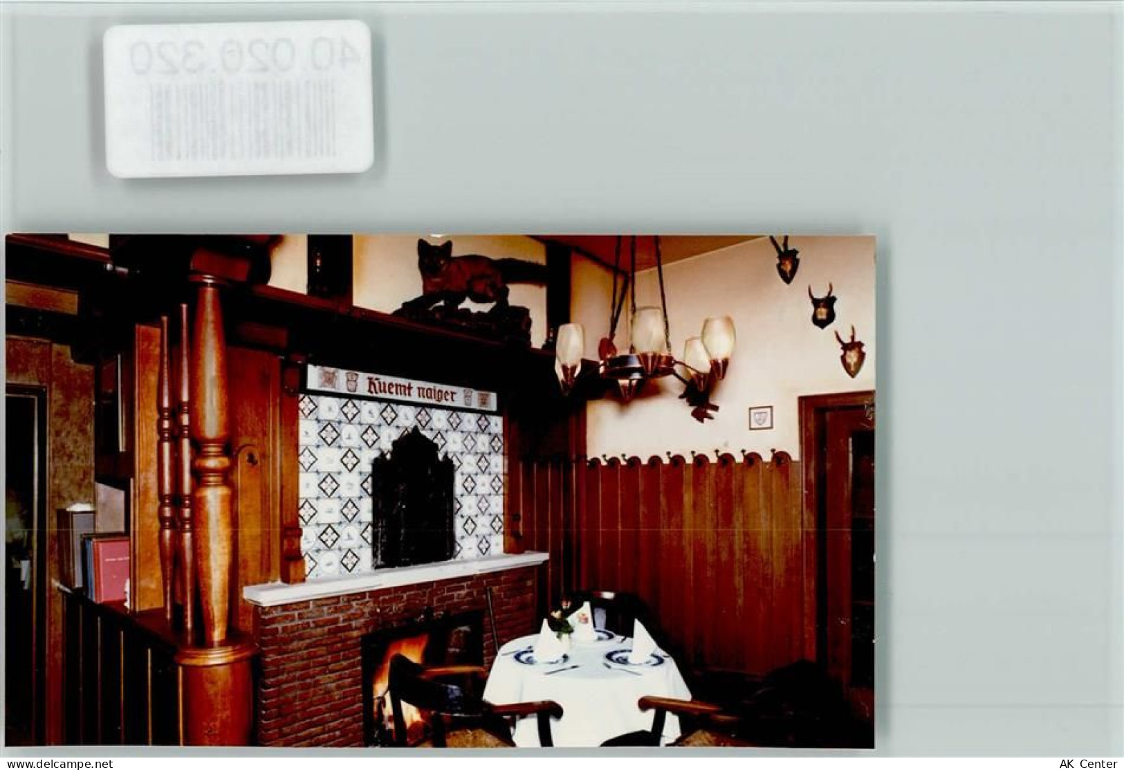 48268 W4402 Greven , Westf FOTO KEINE AK Hotel Vosskotten Innenaufnahme... - 40020320