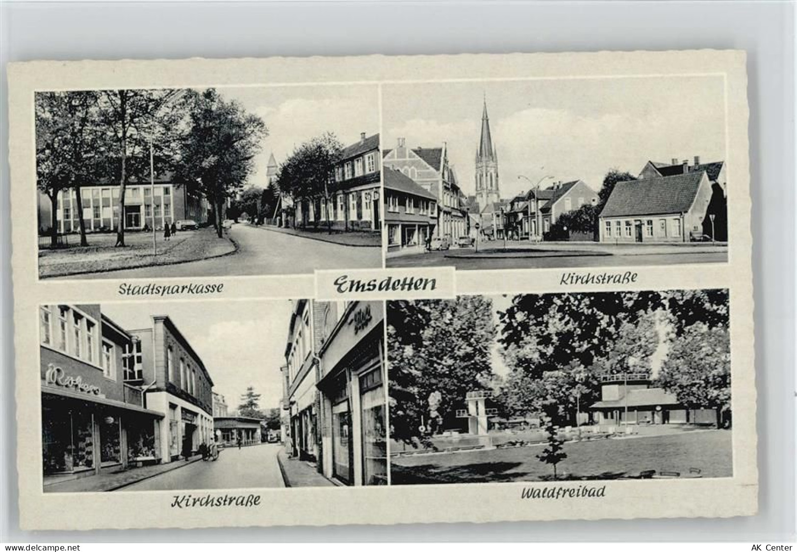 48282 W4407 Emsdetten - Stadtsparkasse Kirchstraße Waldfreibad - 10027044