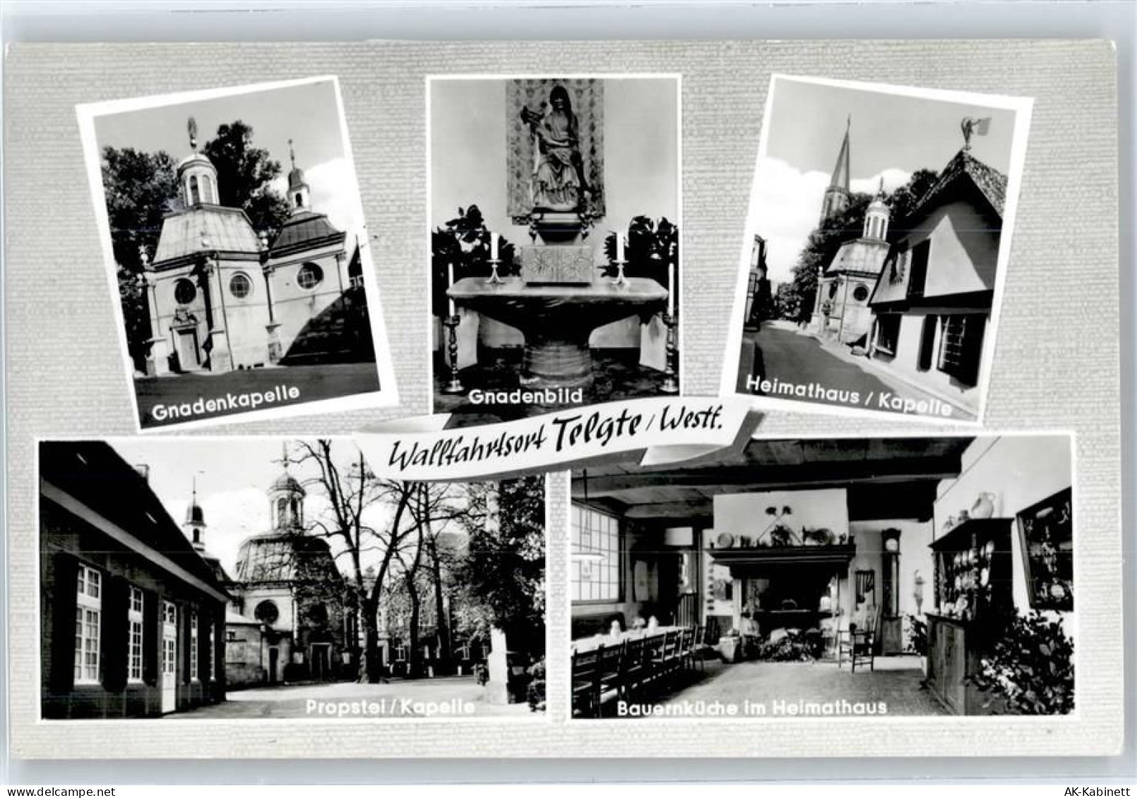 48291 W4404 Telgte - Gnadenkapelle, Gnadenbild, Heimathaus, Propstei - 51047692