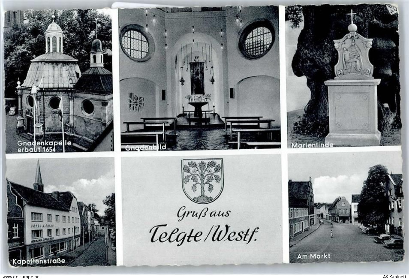 48291 W4404 Telgte - Gnadenkapelle, Kapellenstraße, Markt, Marienlinde... - 51044143