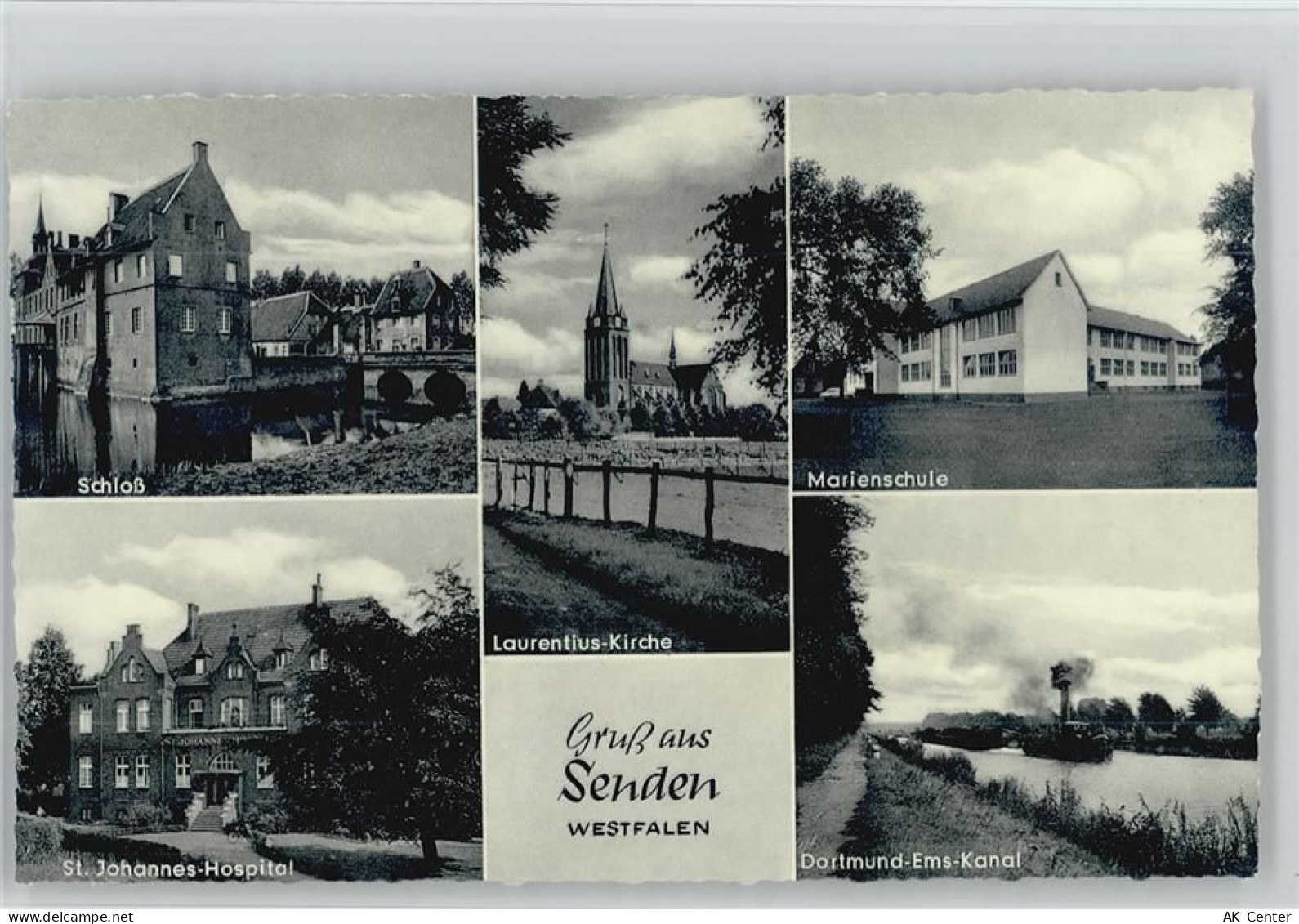 48308 W4403 Senden , Westf - Schloß St. Johannes-Hospital Laurentius-Kir... - 10053002
