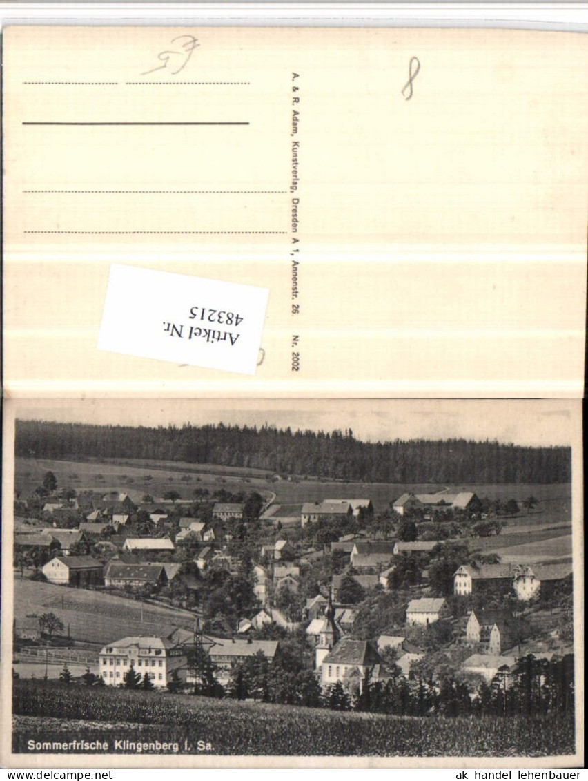 483215,Klingenberg in Sachsen Totale