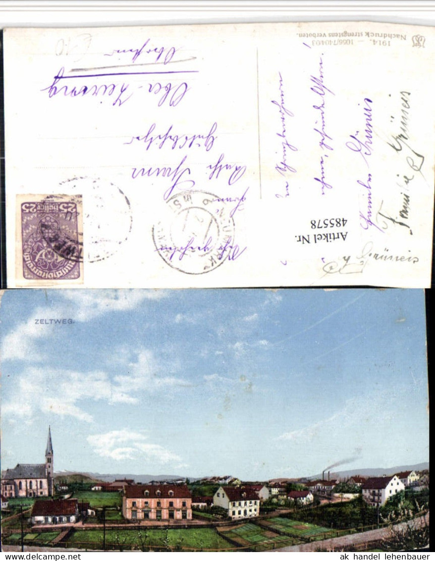 485578,Zeltweg Teilansicht Kirche