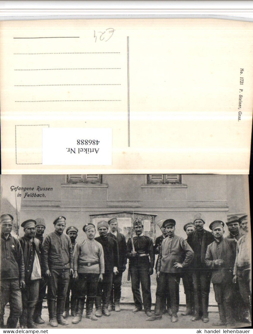 486888,Feldbach Gefangene Russen