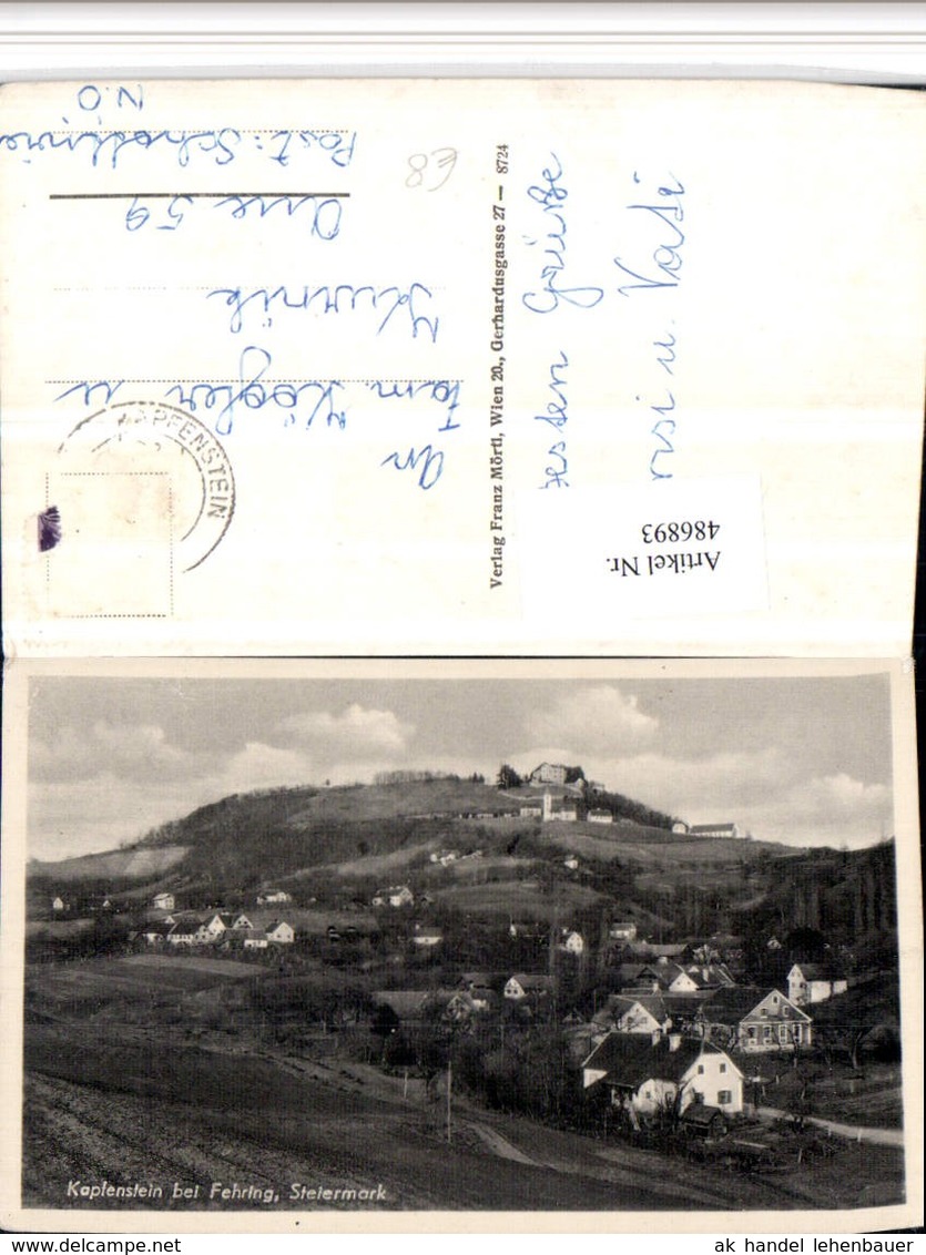 486893,Kapfenstein bei Fehring Totale
