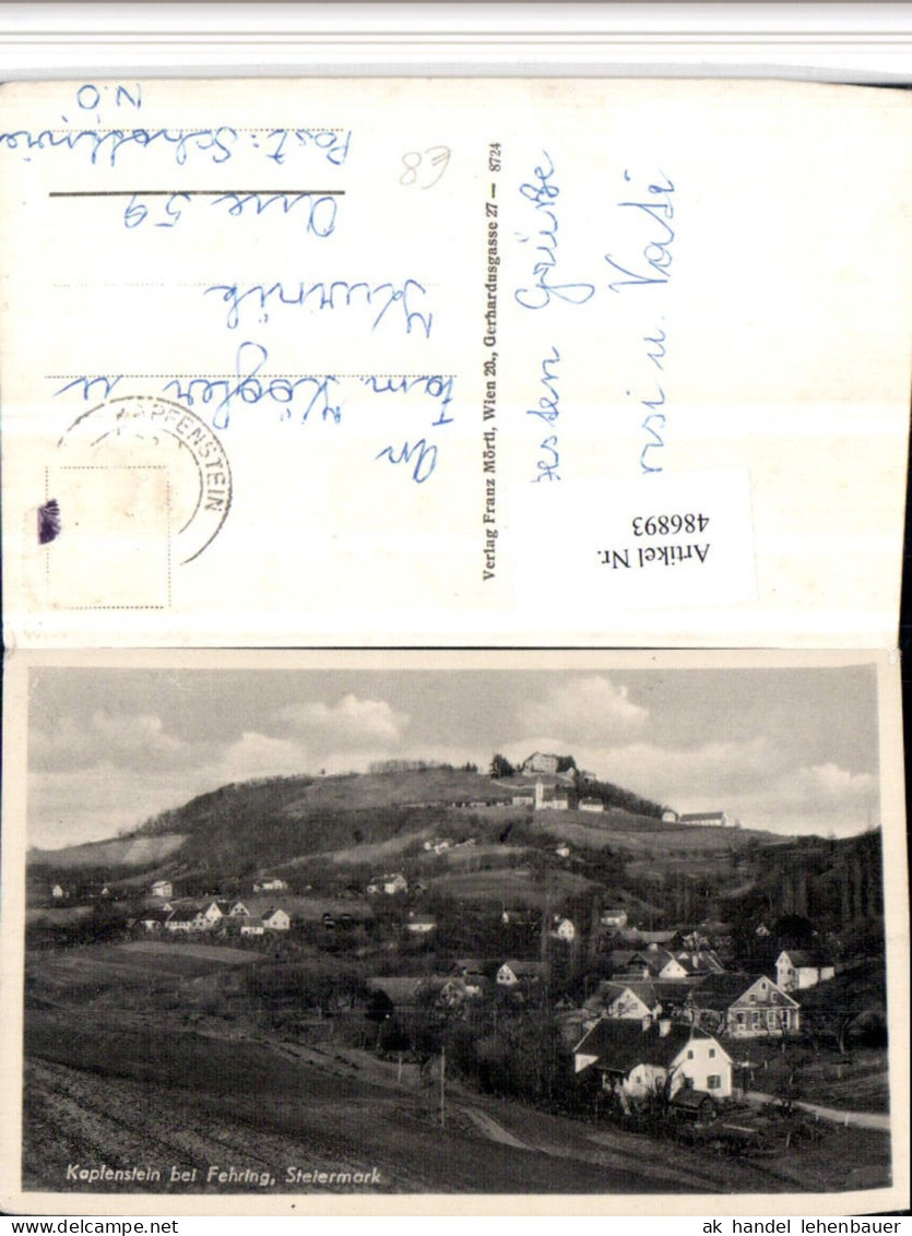 486893,Kapfenstein bei Fehring Totale