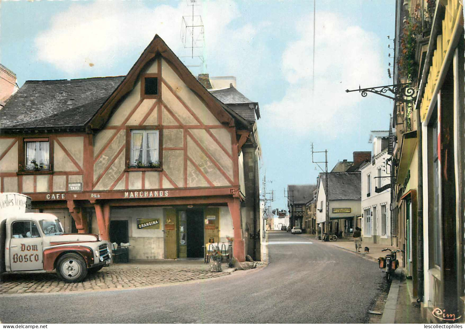 48774 - LA GUERCHE DE BRETAGNE - CPSM - RUE DE NANTES