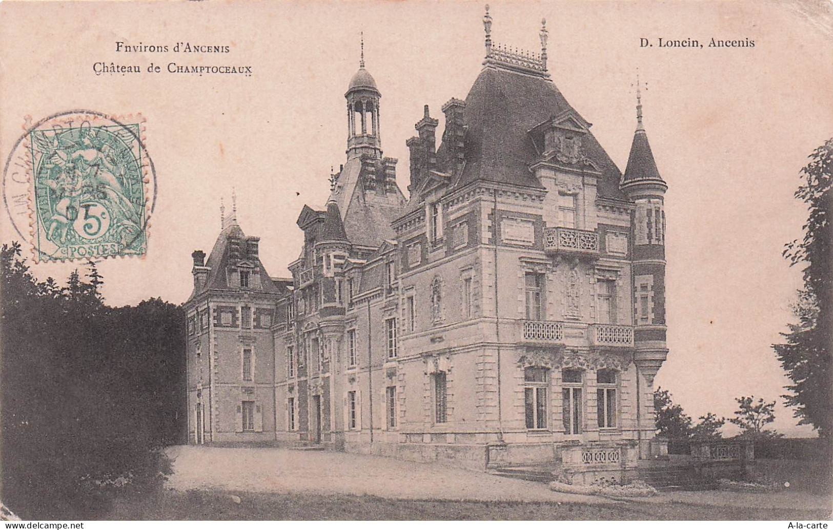 49 CHAMPTOCEAUX CHATEAU DE CHAMPTOCEAUX