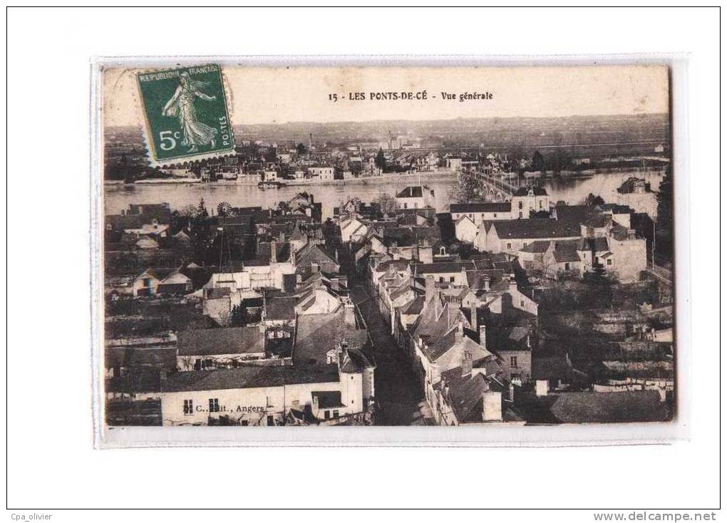 49 LES PONTS DE CE Vue Générale, ed DC 15, 191?