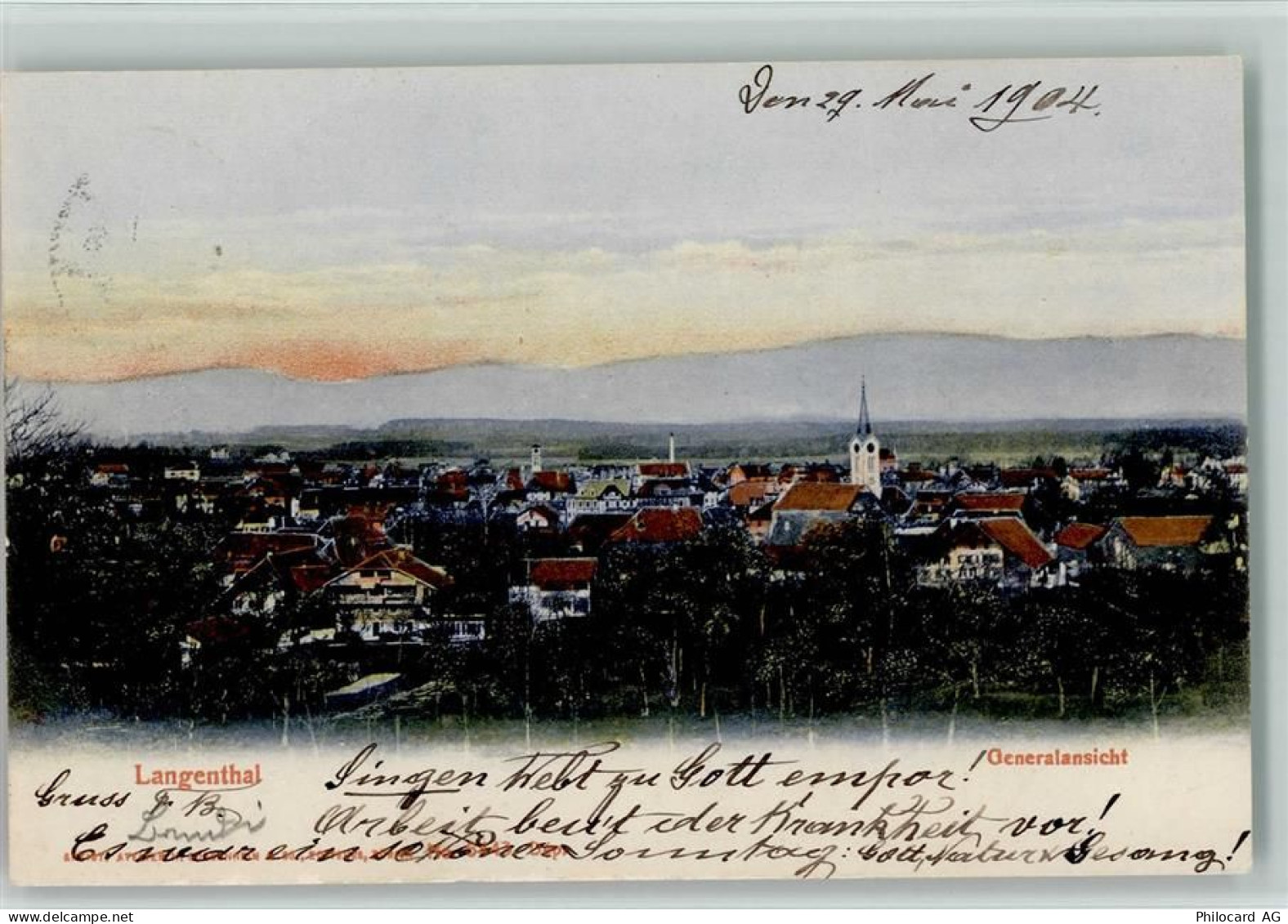 4900 Langenthal - 1904 - 13112702