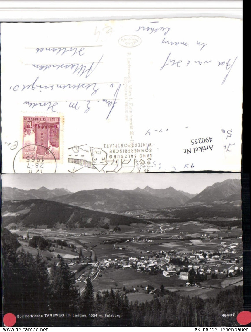 490255,Tamsweg im Lungau Totale Bergkulisse