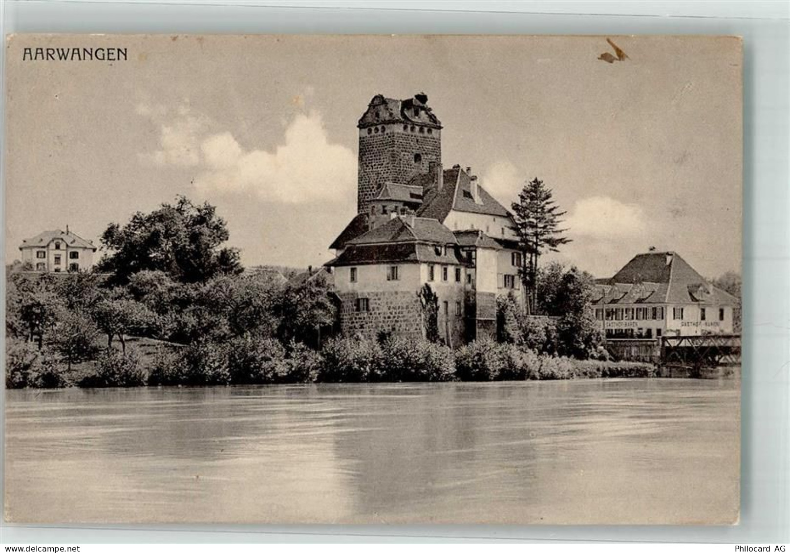 4912 Aarwangen 1912 Foto AK Schloss - 38021835
