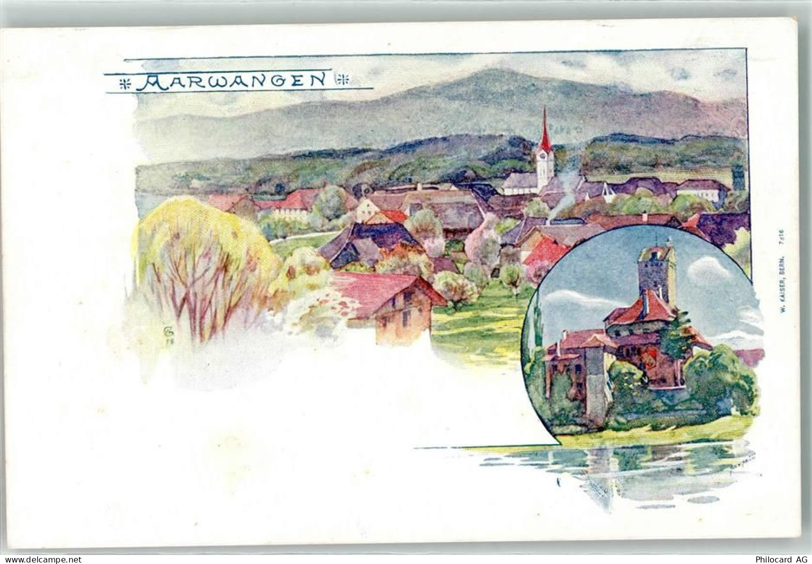 4912 Aarwangen Künstlerkarte - 13442635