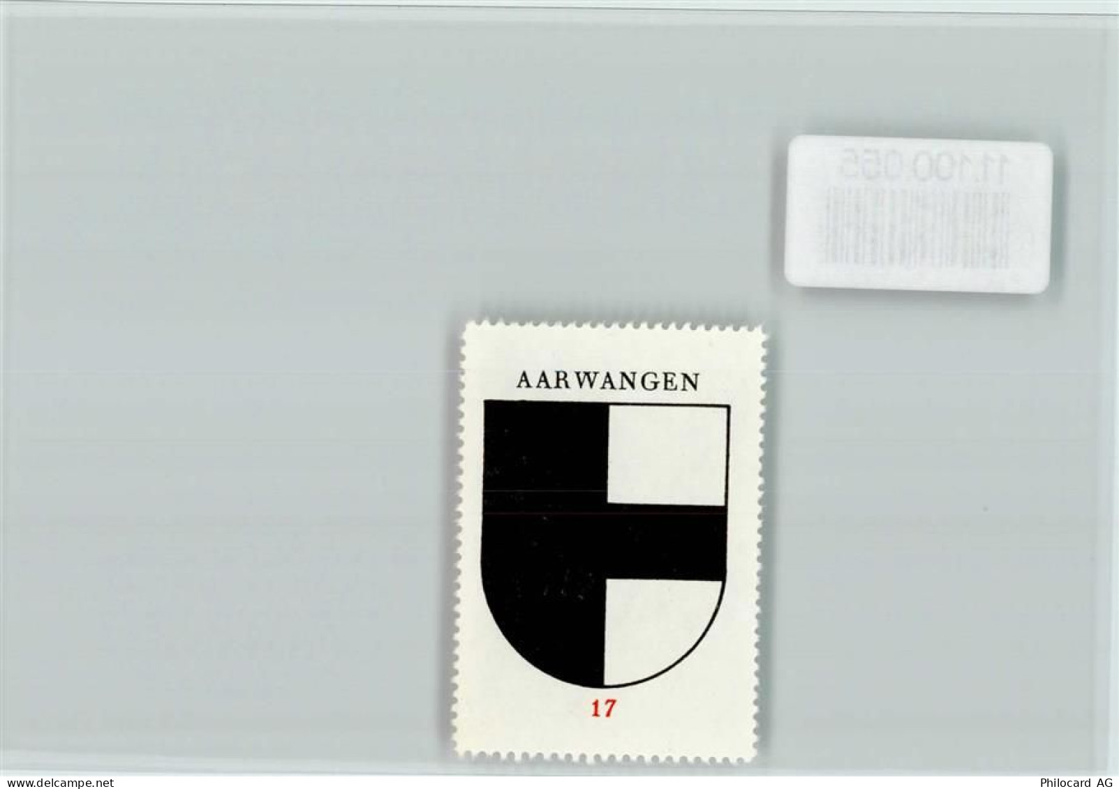 4912 Aarwangen - Vignette Wappen Kaffee Hag ca 1920-1940 - 11100055