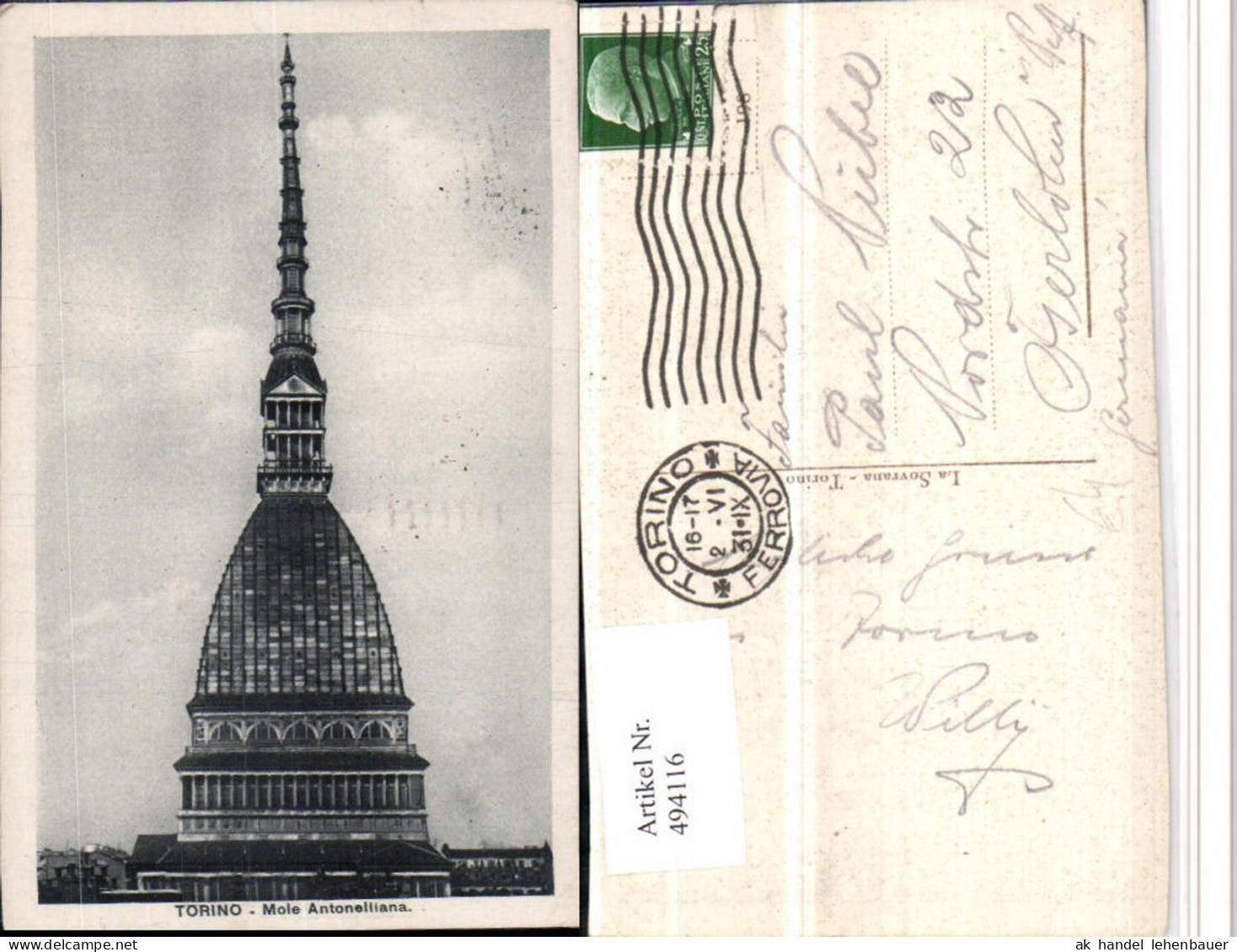 494116,Piemonte Torino Turin Mole Antonelliana Turm
