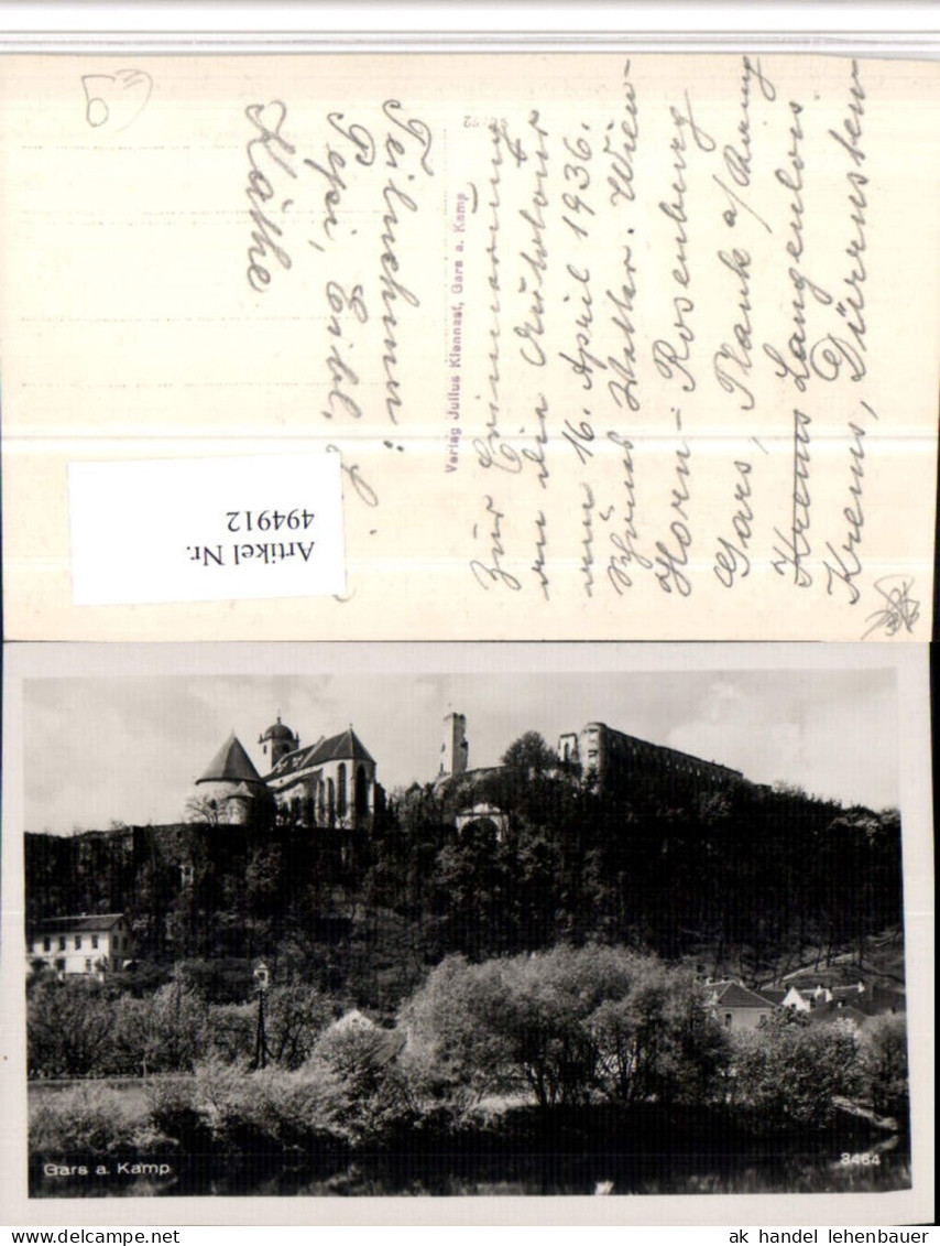4947912,Gars am Kamp Teilansicht Kirche
