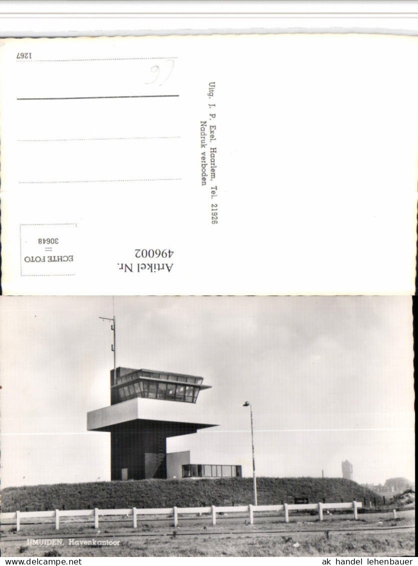 496002,Netherlands Ijmuiden Havenkantoor Hafenbüro Gebäude