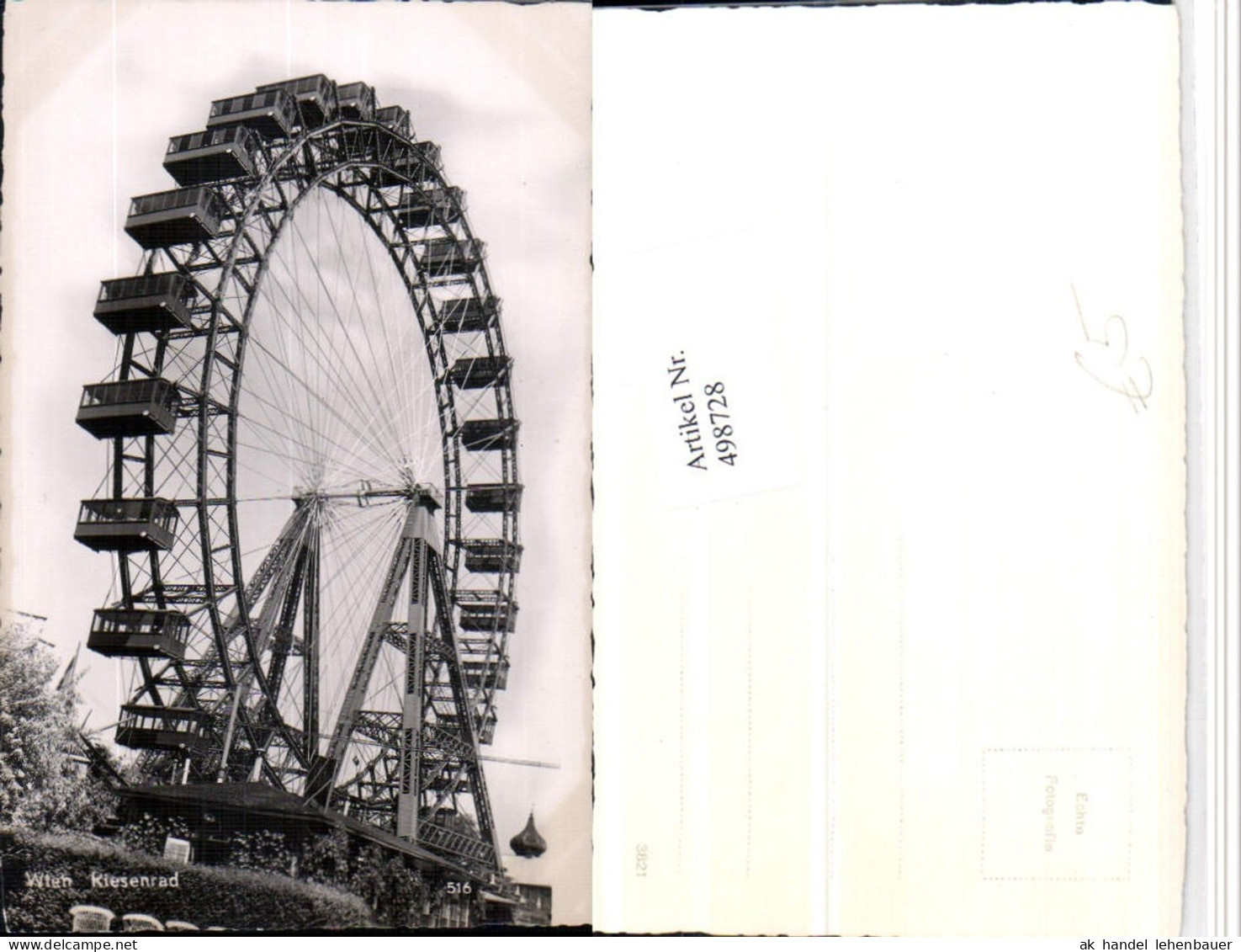 498728,Wien Leopoldstadt Prater Riesenrad