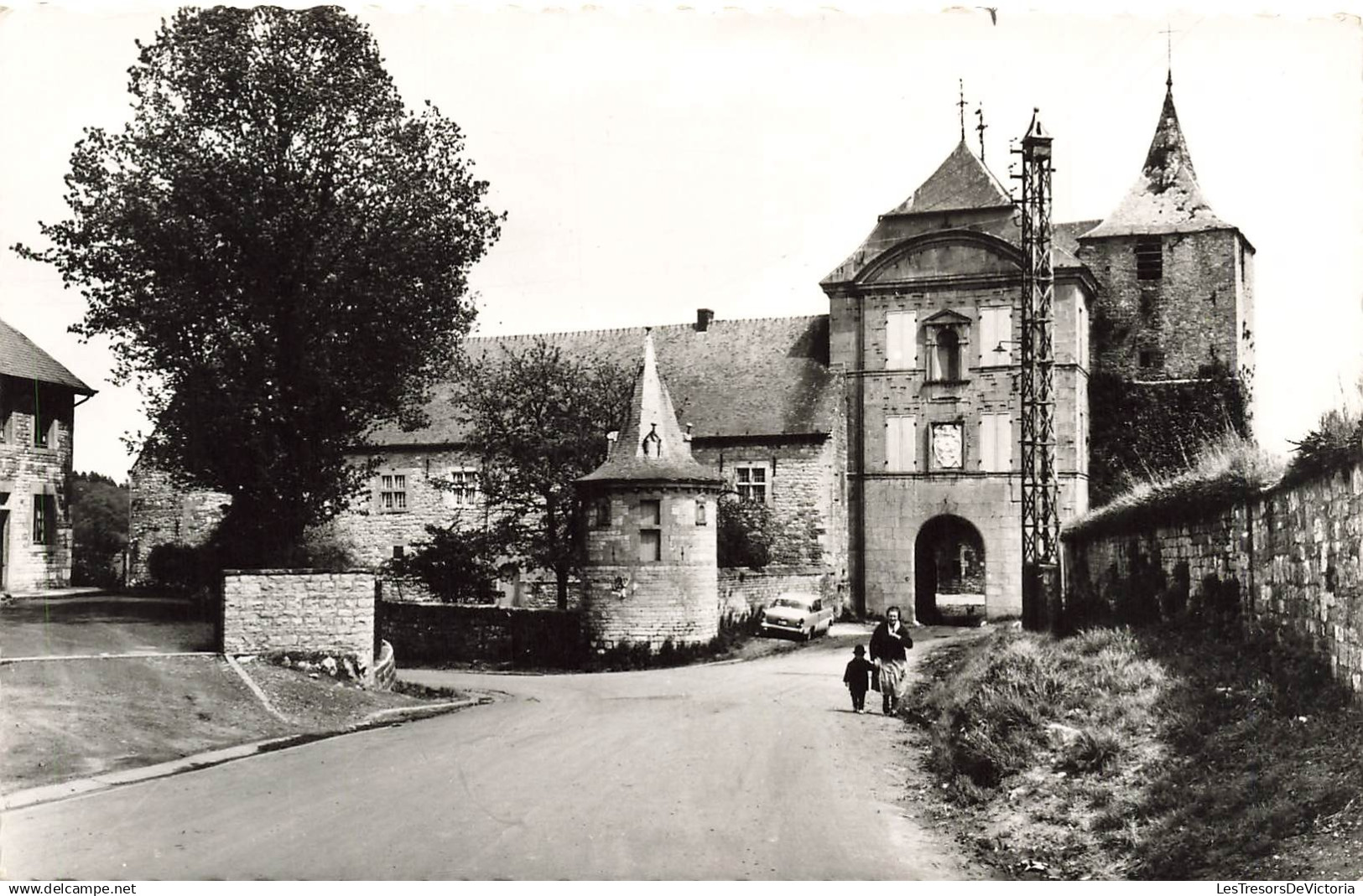 [-5%] BELGIQUE - Anthisnes - la vieille Eglise et la ferme St Laurent - Carte postale Ancienne