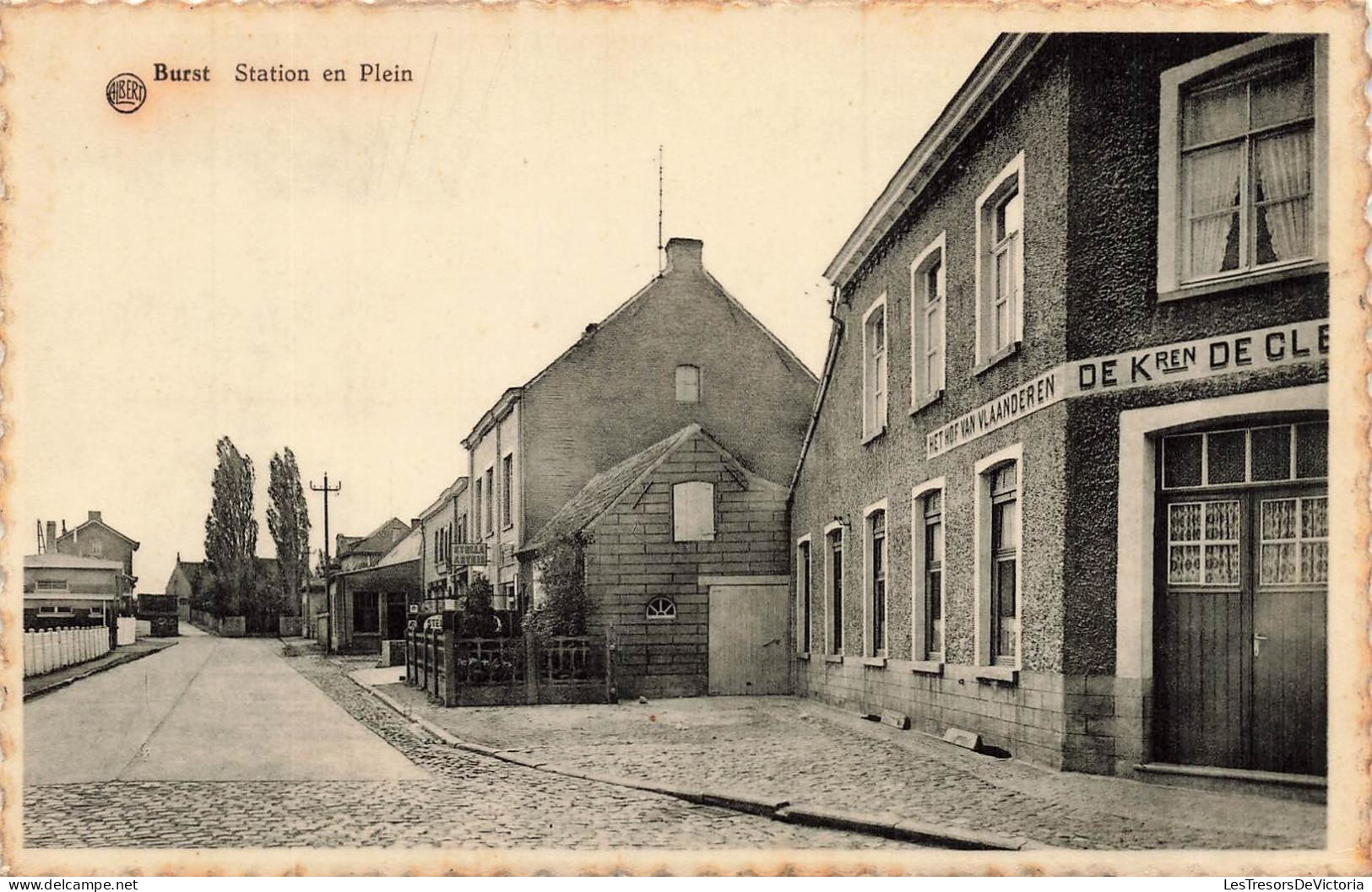 [-5%] BELGIQUE - Burst Station en Plein - Albert - Van Vlaanderen De Kren - B Torrekens Van Keymeulen - Carte postale an