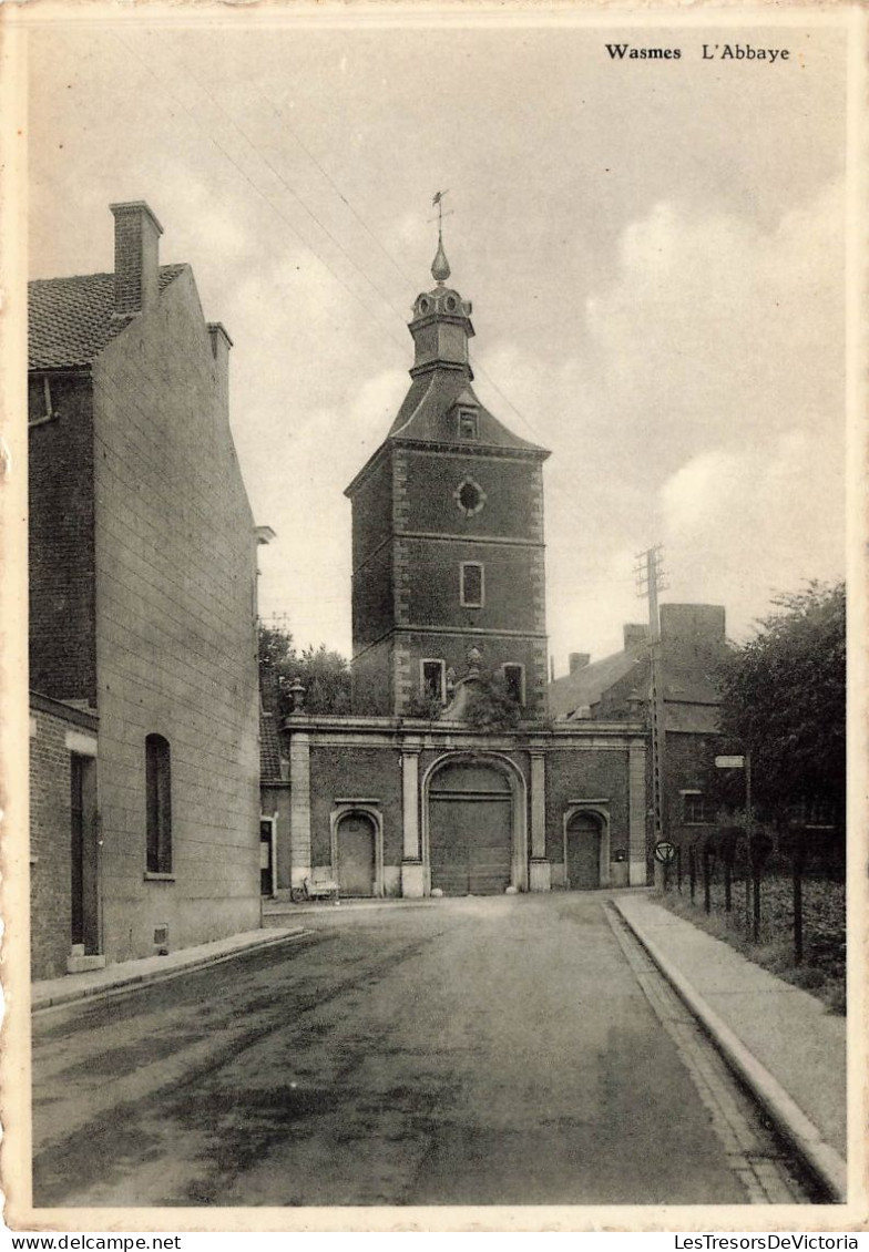 [-5%] BELGIQUE - Colfontaine - Wasmes - Vue sur l'abbaye - Carte postale ancienne