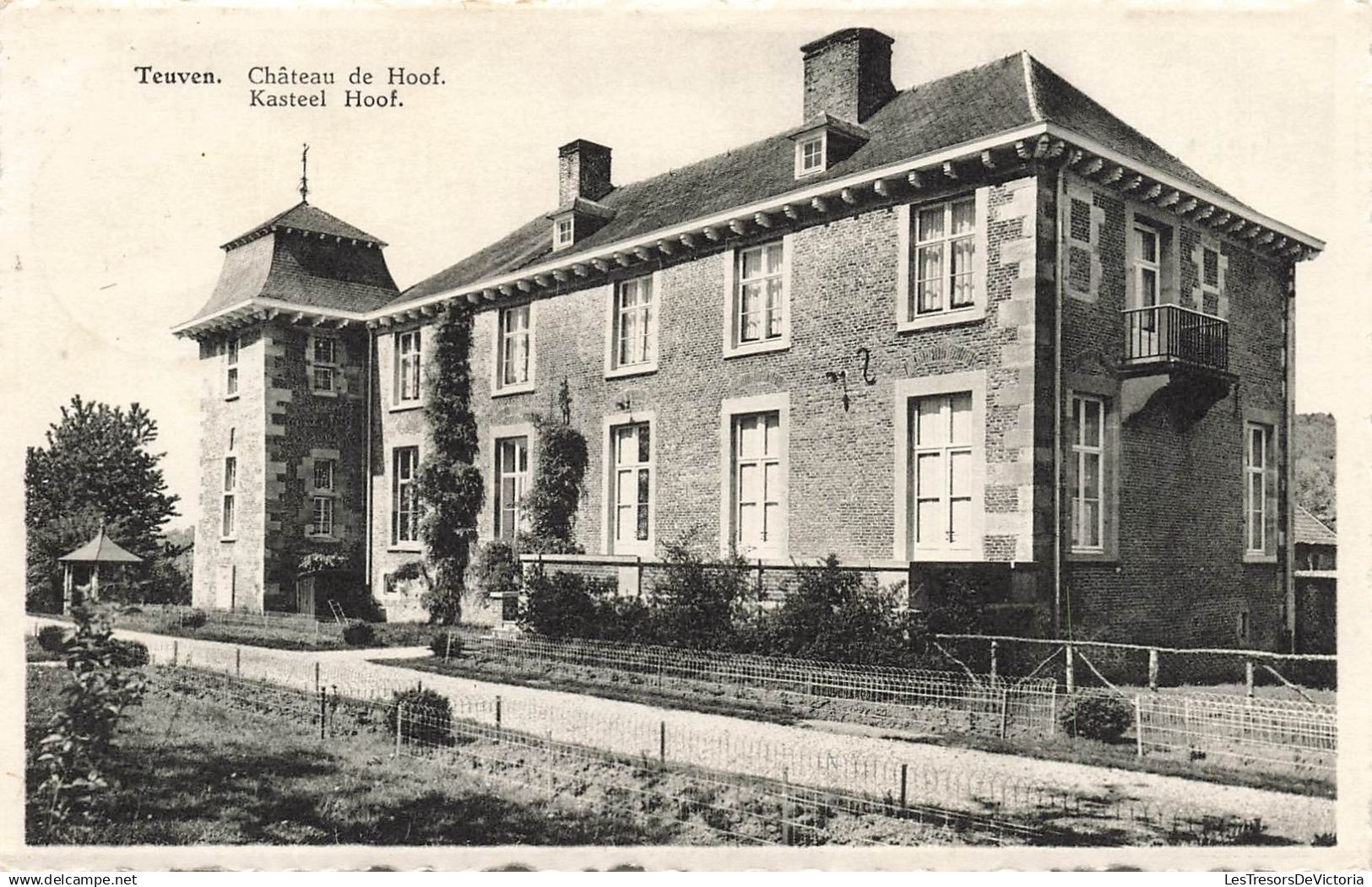 [-5%] BELGIQUE - Fourons - Voeren - Teuven - Kasteel Hoof - Janssen et Frissen - Façade - Carte postale