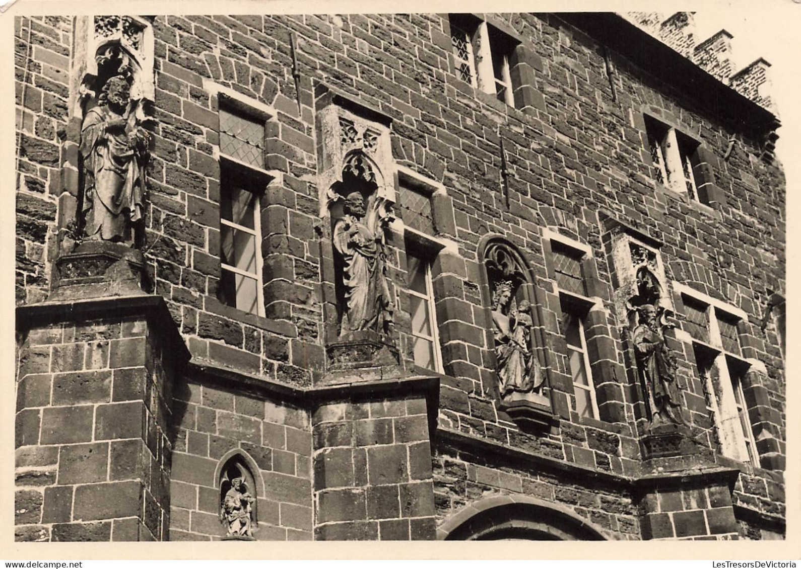 [-5%] BELGIQUE - Scherpenheuvel-Zichem - Averbode - Détail van de Ingangspoort (XIVe eeuw) - Carte Postale