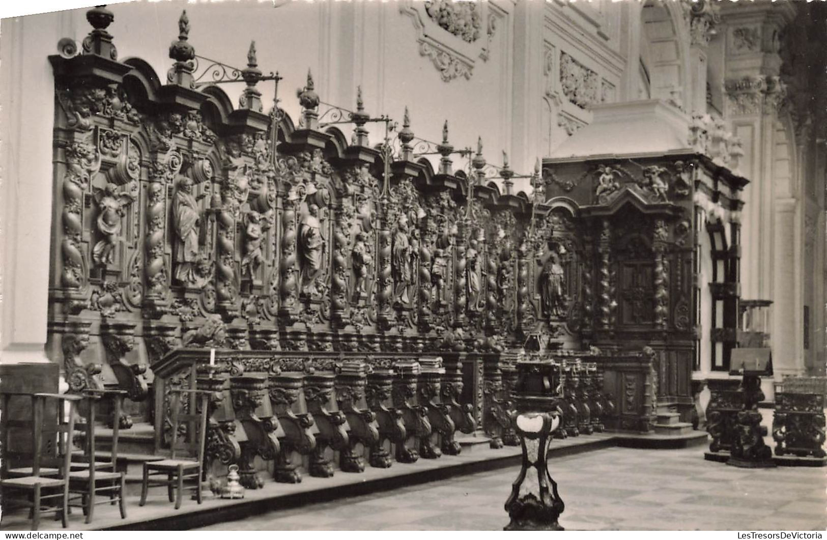 [-5%] BELGIQUE - Scherpenheuvel-Zichem - Averbode - Gestoelte - Stalles - Carte Postale