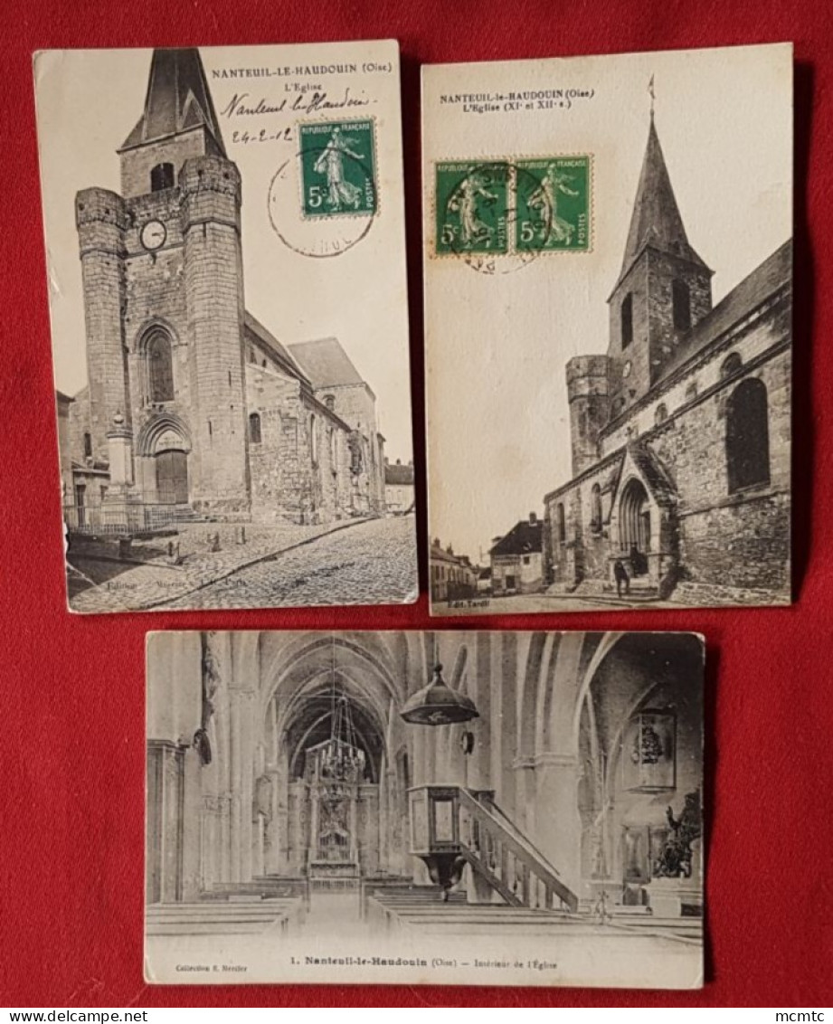 5 cartes -  Nanteuil-le-Haudouin  -(60. Oise )