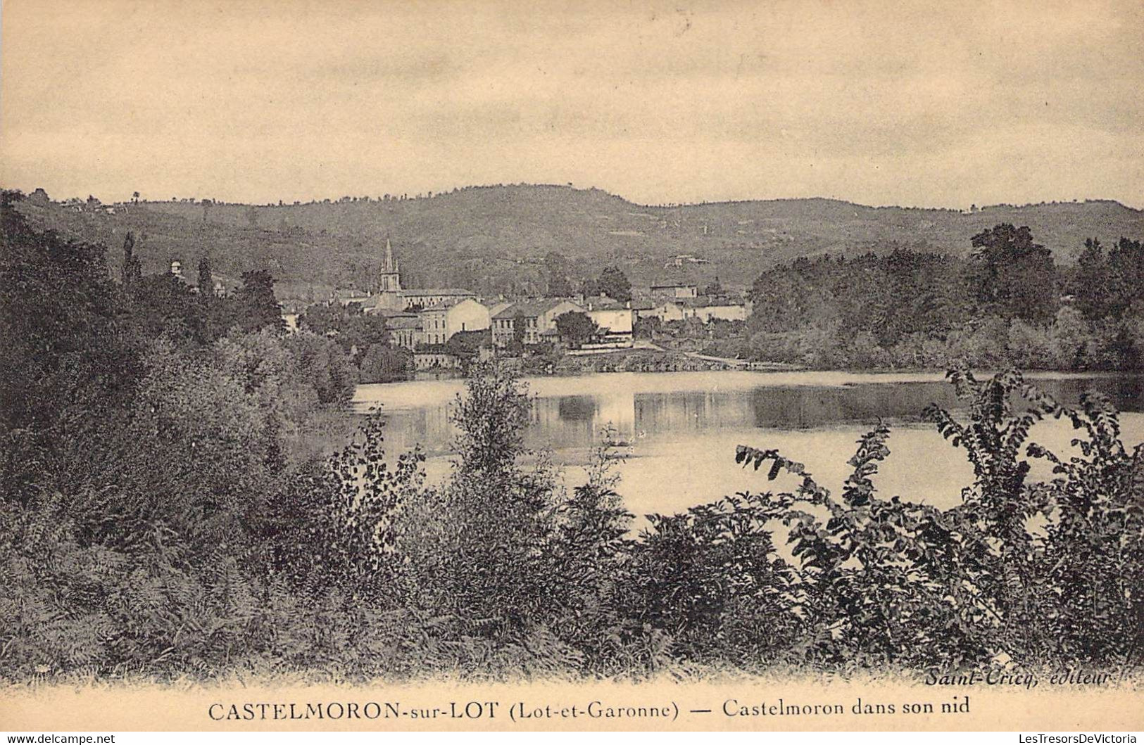 [-5%] CPA - 47 - Castelmoron sur lot - Castelmoron dans son nid