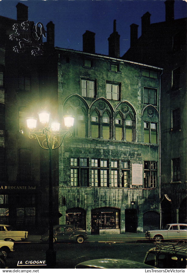 [-5%] FRANCE - Lyon - Le vieux Lyon la nuit - La maison Thomassin (15e siècle) - Carte Postale