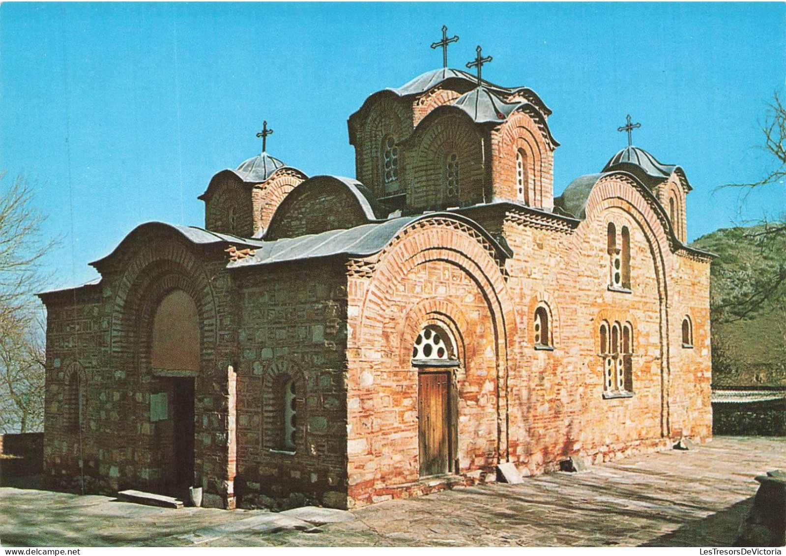 [-5%] MACEDOINE DU NORD - Macédoine - Church of the St. Pantelejmon - Colorisé - Carte Postale