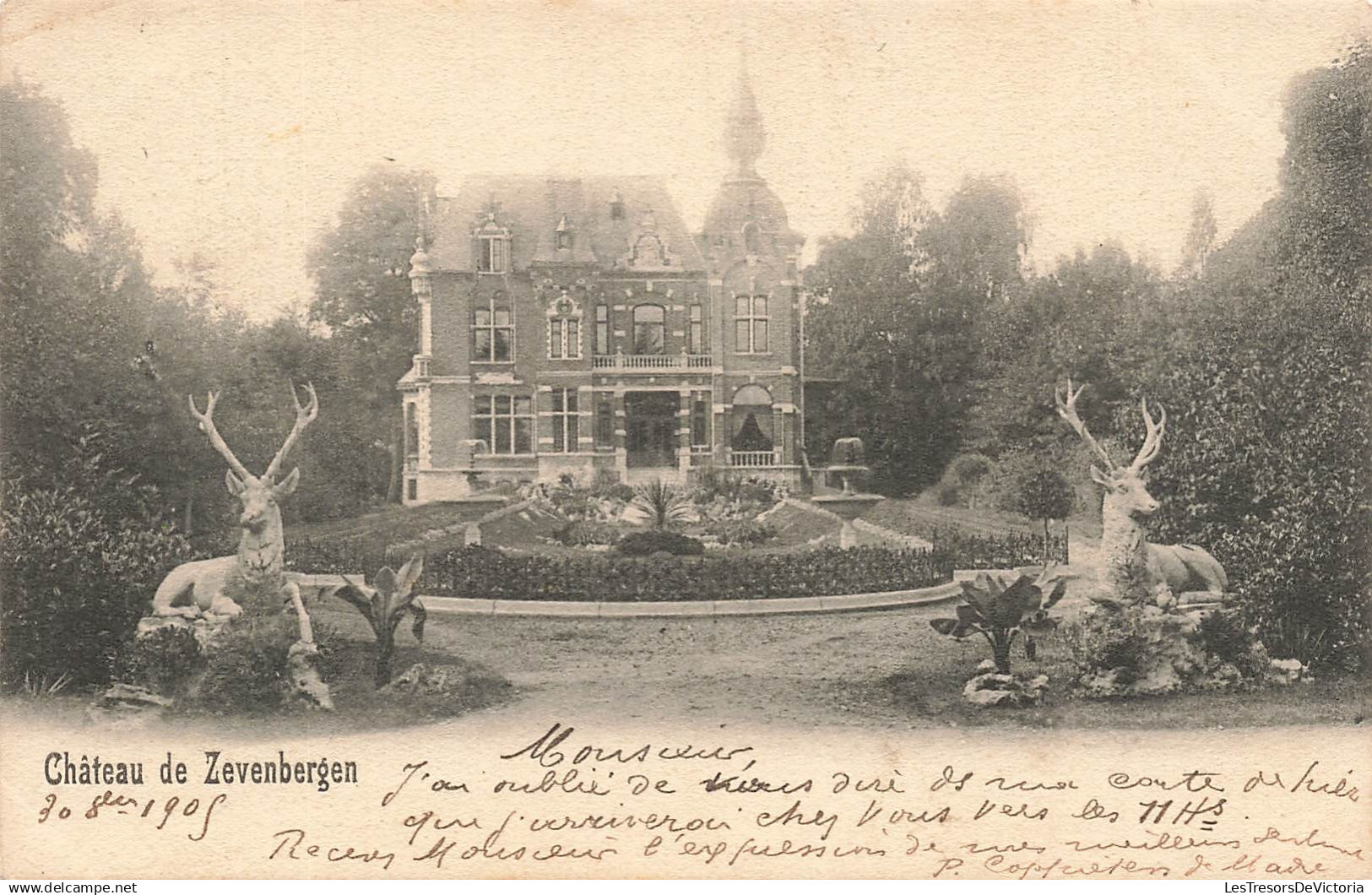 [-5%] PAYS BAS - Château de Zevenbergen - Vue générale - Carte postale ancienne