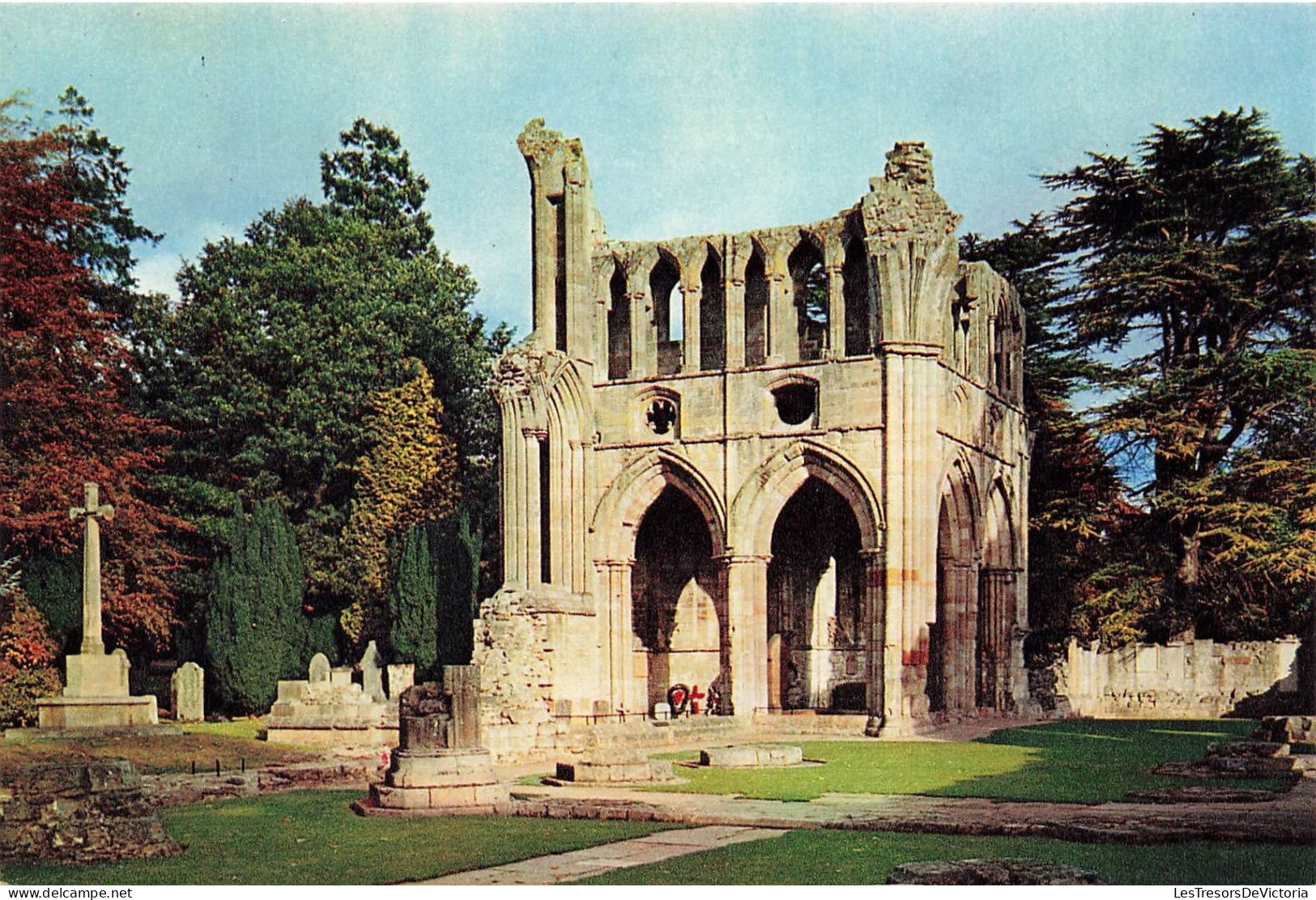 [-5%] ROYAUME-UNI - Dryburgh Abbey - Berwickshire - Scotland - vue générale - Carte Postale