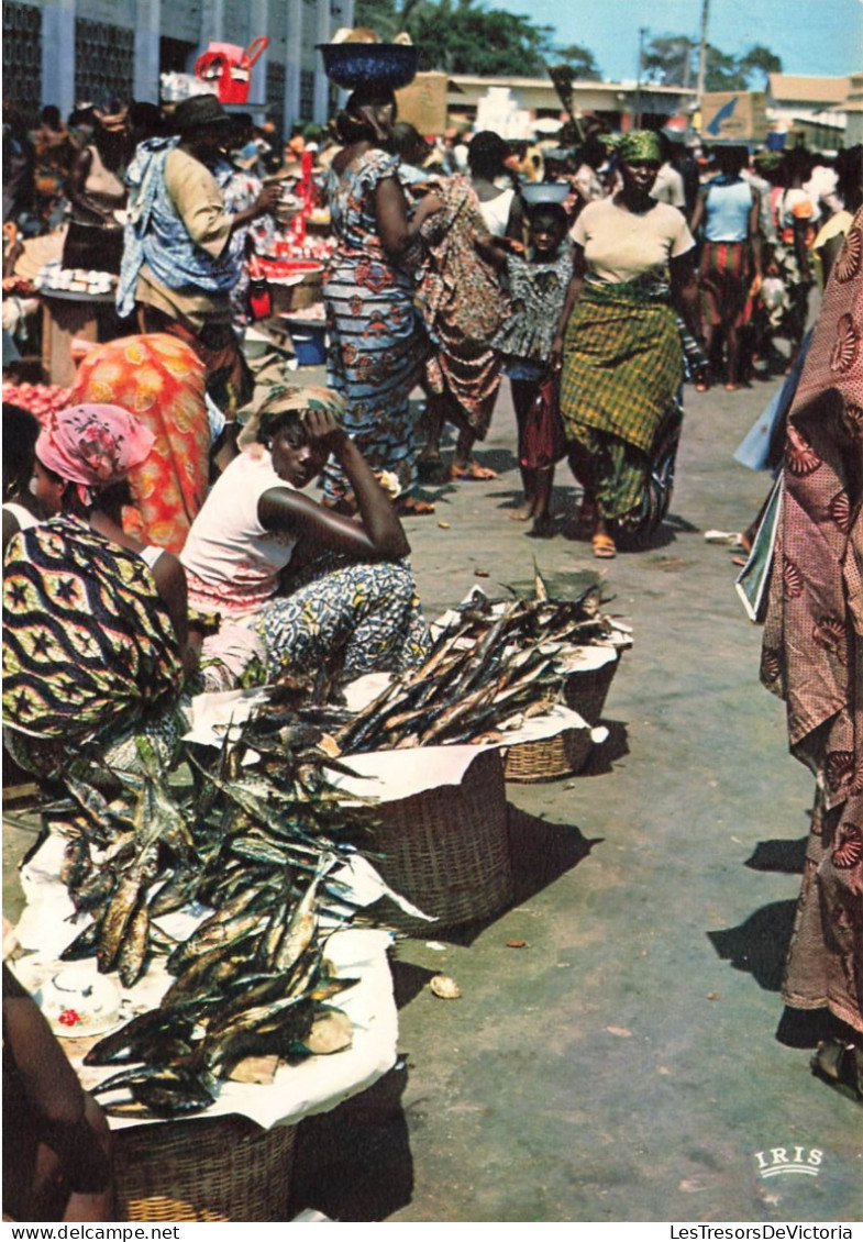 [-5%] TOGO - Togo - Lome - vue sur le Grand Marché - The Big Market - animé - Carte Postale