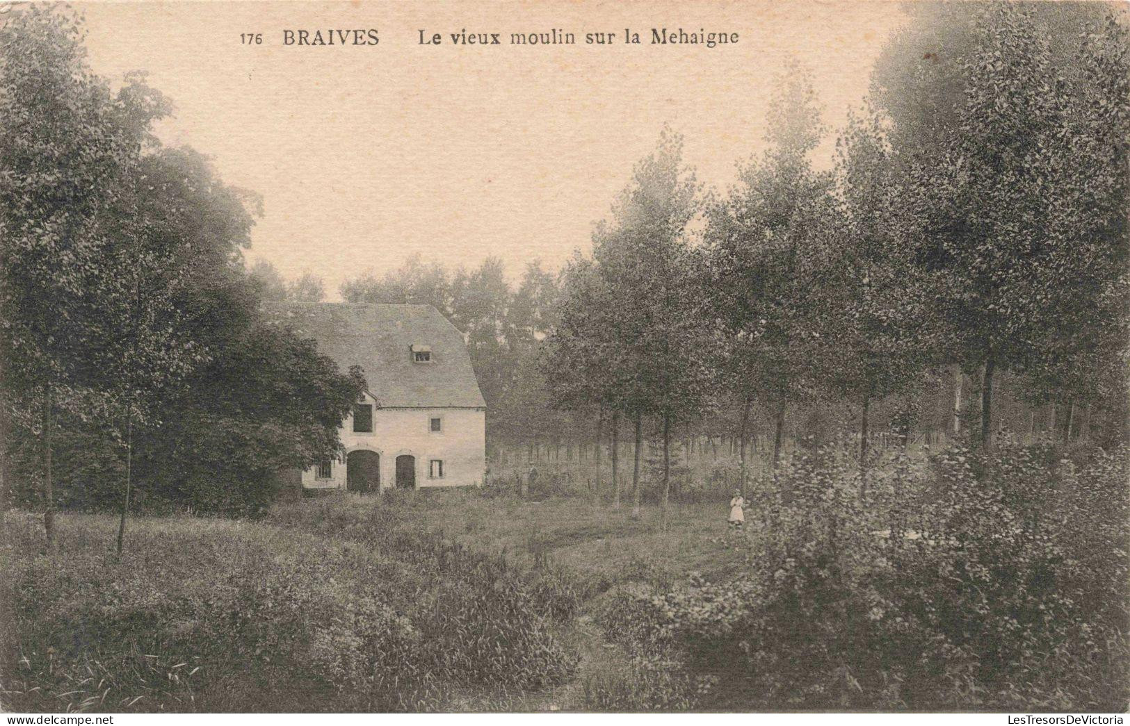 [-50%] Belgique - Braives - Le vieux moulin sur a mehaigne -   Carte Postale Anc