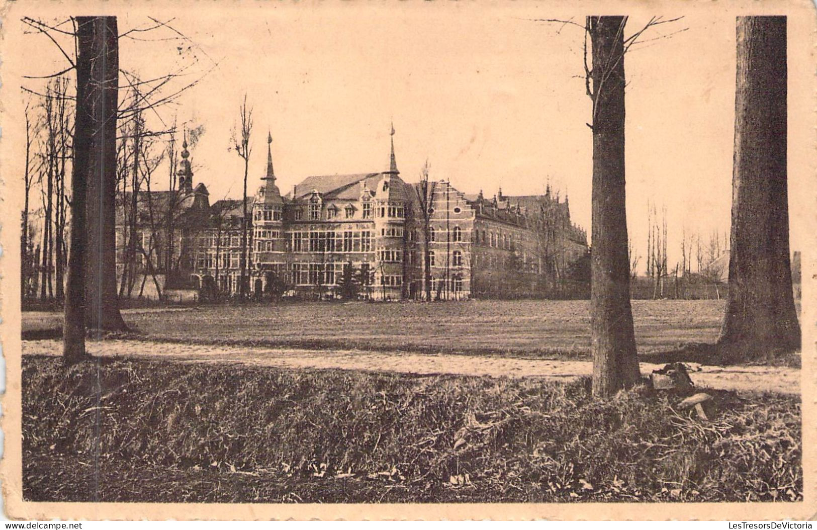 [-50%] BELGIQUE - HOEGAARDEN - Pensionnat des soeurs de l'union au sacré coeur - Carte Postale Ancienne