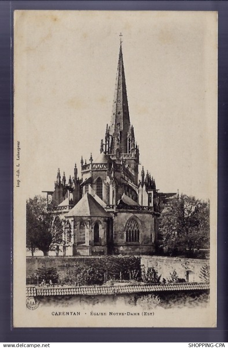 50 - Carentan - Eglise Notre-Dame - Non voyagé - Dos non divisé