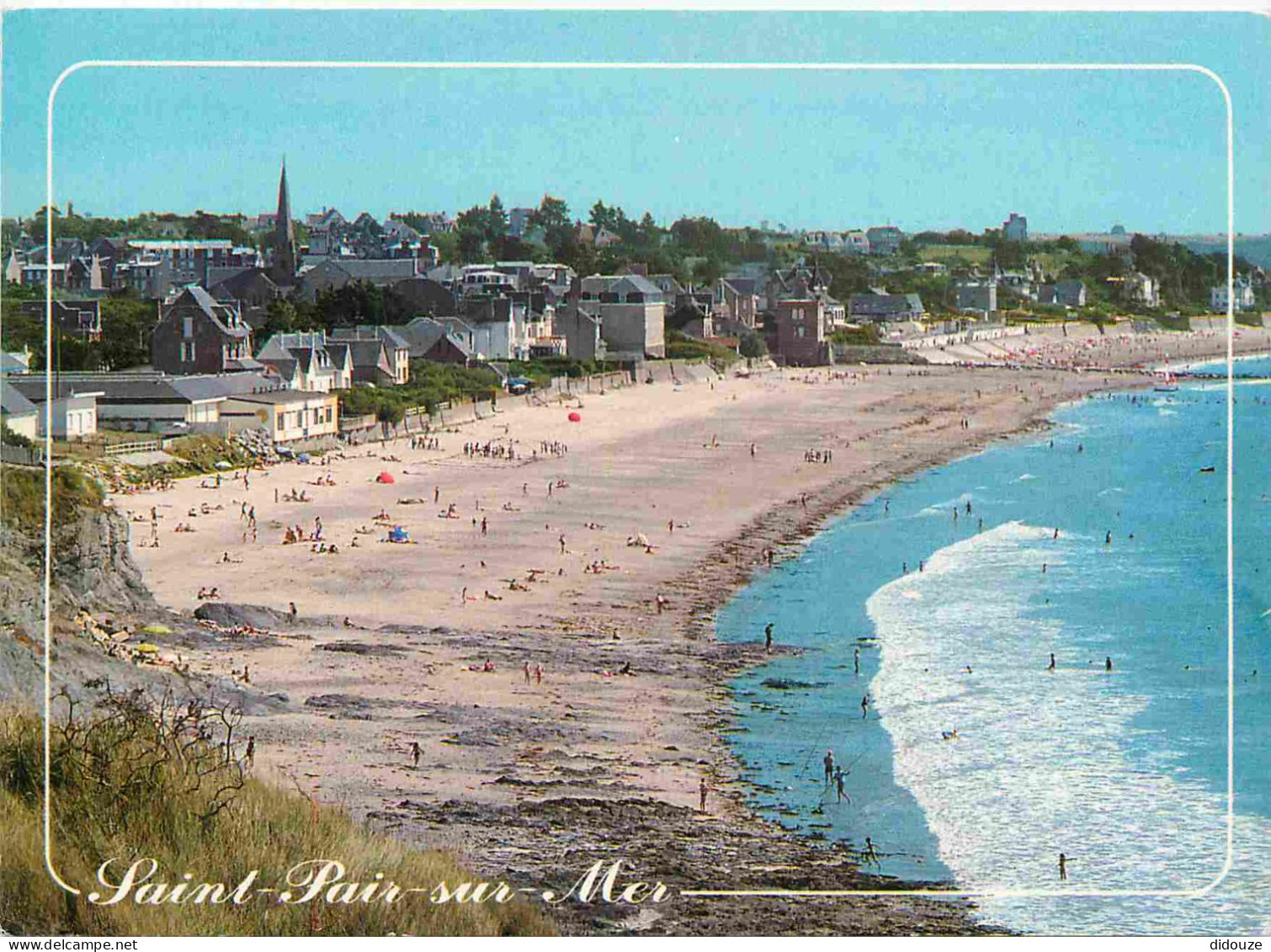 50 - Saint Pair sur Mer - La plage - CPM - Voir Scans Recto-Verso