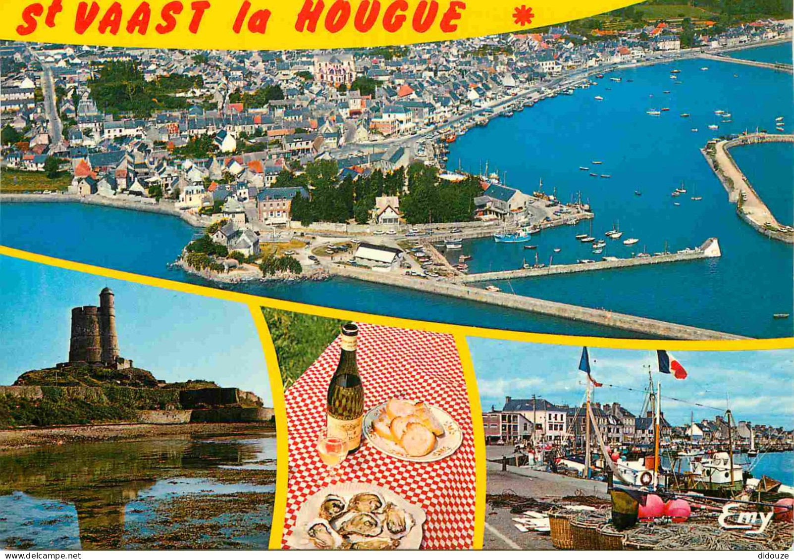 50 - Saint Vaast la Hougue - Multivues - CPM - Voir Scans Recto-Verso